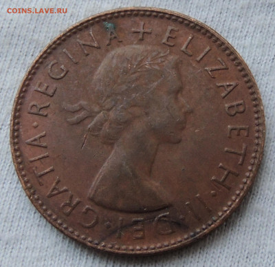 Австралия ½ пенни 1954 до 22.01.2025 - Австралия ½ пенни 54 .JPG