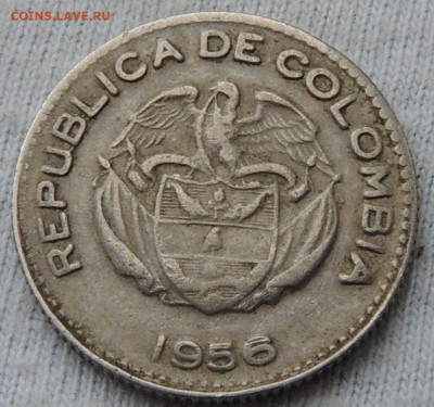 Колумбия 10 сентаво 1956 до 22.01.2025 - Колумбия 10 сентаво 56 .JPG