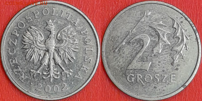 Польша, 2 гроша 2002, (1006) до 22:00 24.01.25 - 1006