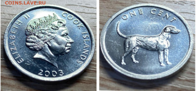 О. Кука 1 цент 2003 легавая UNC до 19.01.25 - GridArt_20250118_154242275