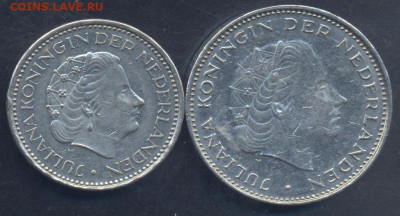 Нидерланды 2,5 гульдена 1970 г.20.01.2025 г. 22 -00 МСК. - Голландия 1