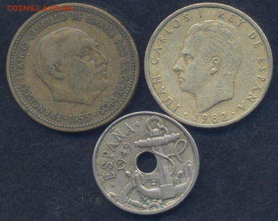 Испания 100 песет 1982 г.20.01.2025 г. 22 -00 МСК. - Испания 1