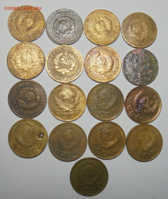 1 копейка 1927-1957 гг. 17 шт. Разные. До 23.01.2025 - 02.JPG