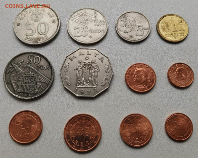 Лот №3. Монеты Европы. 12 шт, до 26.01 17:00 - lot3-00