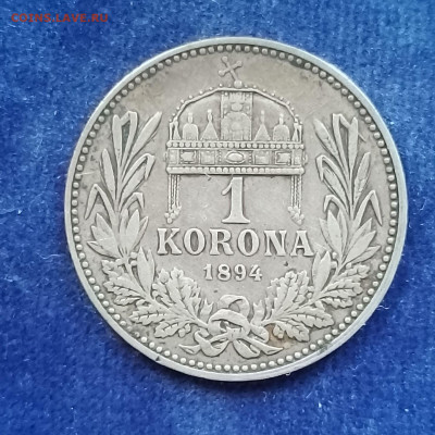 Австро-Венгрия, 1 крона 1894, до 25.01.2025 - IMG_20250119_141328~2