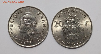 Французская Полинезия 20 франков 1975 г - 22.01 - IMG_20250118_100628