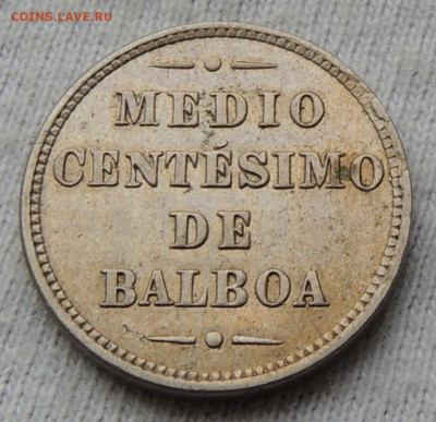 Панама ½ сентесимо 1907 до 24.01.2025 - Панама 1907.JPG