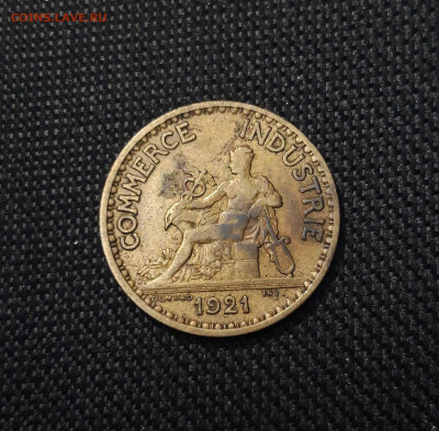 ФРАНЦИЯ 1 франк 1921 года До 26.01 - 20241230_180152