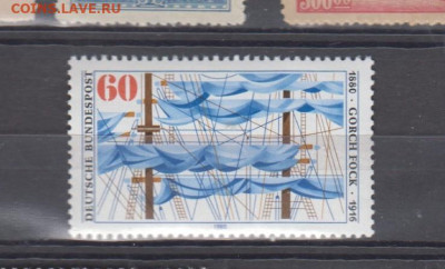 ФРГ 1980 1м** парусник до 27 01 - 651 — копия (7)