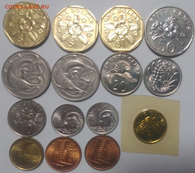ФИКС Монеты Сингапура  до 27.01.2025 22-00 мск - Сингапур 2