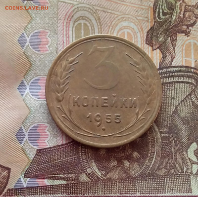 3 копейки 1955. До 26.01.25 в 22.00 - 20250121_215030