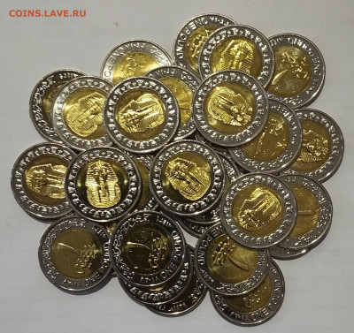 Египет 1 фунт 2018 UNC из ролла по фиксу - IMG_20241222_141113