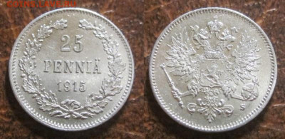 1915 Финляндия 25 пенни до 27.01 в 22-30 мск - IMG_8692.JPG