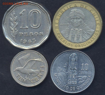 b]Барбадос 10 центов 1973 г. 24.01.2025 г. 22 -00 М - Америка1