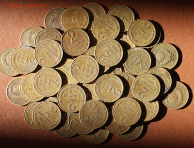2 копейки  1961.62, 63,  годов (50 монет) - _20250122_144442.JPG