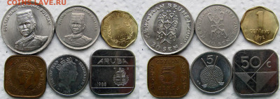 Аргентина, Аруба, Бельгия, Бруней и др. (17 шт). До 26.01.25 - 12