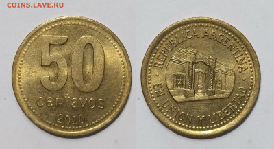 Аргентина 50 сентавос 2010 года - 25.01 - IMG_20250118_101743