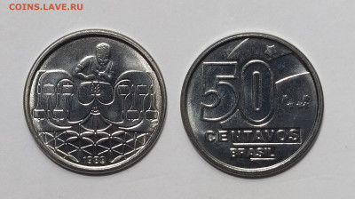 Бразилия 50 сентавос 1989 г, ткачиха - 25.01 - IMG_20250118_192334