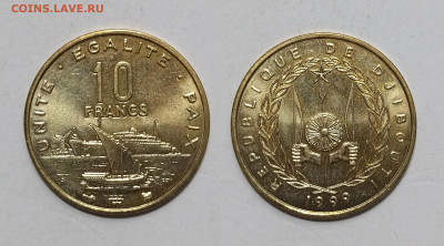 Джибути 10 франков 1999 года - 25.01 - IMG_20250115_193327