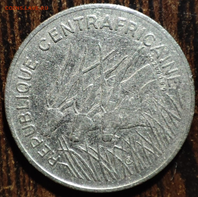 100 франков ЦАР 1972 г.,VF-,до 25.01.2025г. 22:00 мск - 1001206051