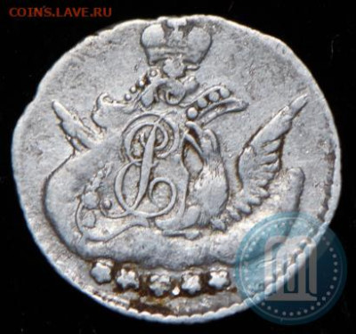 5 копеек 1757 орел в облаках, гладкий гурт - p_676bb7a6dfbac