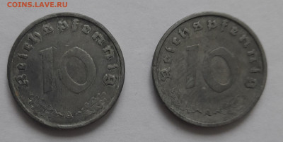 10 пфенингов 1941г.А Германия lll рейх до 31.01.25 22-00 - 20250125_122147