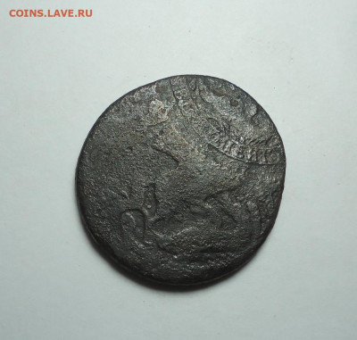 2 копейки 1758 года. Двойной удар.Брак. До 30.01.2025 - 02
