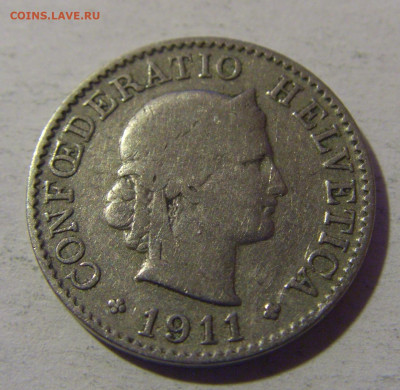 5 раппен 1911 Швейцария №3 31.01.2025 22:00 МСК - CIMG2193.JPG