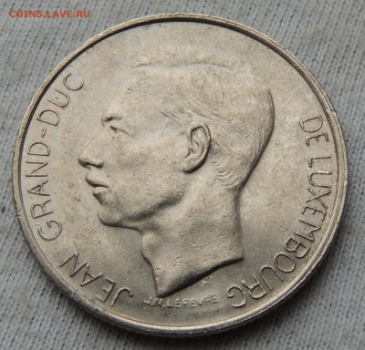 Люксембург 5 франков 1971 до 29.01.2025 - Люксембург 5 франков 71 .JPG
