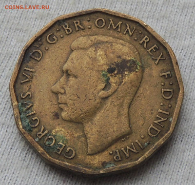 Великобритания 3 пенса 1941 до 29.01.2025 - Великобритания 3 пенса 41 .JPG
