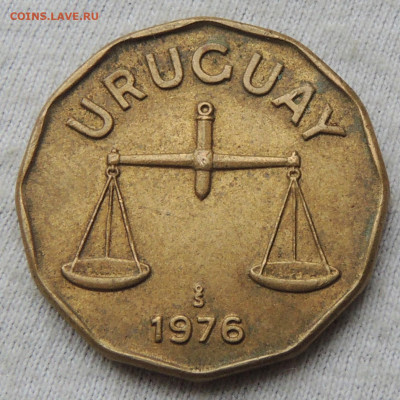 Уругвай 50 сентесимо 1976 до 29.01.2025 - Уругвай 50 сентесимо 76 .JPG