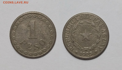 Парагвай 1 песо 1925 года - 29.01 - IMG_20250120_192826