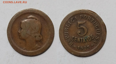 Португалия 5 сентавос 1927 года - 29.01 - IMG_20250118_103629