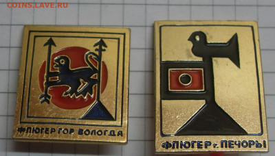 Значки Флюгер г. Печоры и г. Вологда 2 шт. до 30.01. 22-00 - SDC19449.JPG