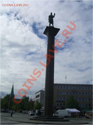 Монеты с Корабликами - Памятник королю викингов