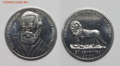 Конго 50 сантимов 2002 года, Верни Ловетт Кэмерон - 29.01 - IMG_20250115_192830