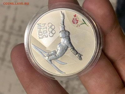 3 рубля 2014 Сочи Слалом - 465E915C-C540-496A-A12C-EFD25010FFDA