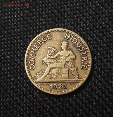 50 сантимов , сантим 1923 года Франция До 03.02 - 20241225_202646
