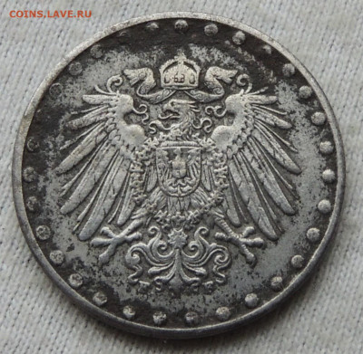 Германия 10 пфеннигов 1917 до 01.02.2025 - Германия 10 пфеннигов 1917 .JPG