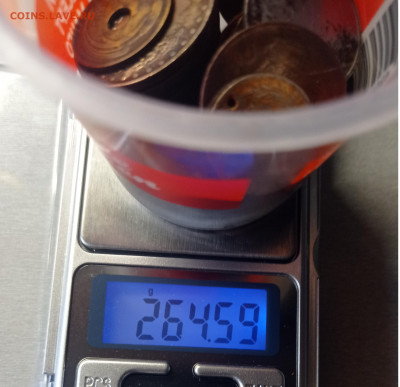 Аукцион с 1 Рубля 264 гр монет до 3.02.25 г 22-00 по Москве - вес 264гр