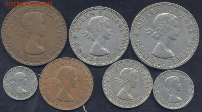 2 пенни- полукрона 1955-1965 г.г. - Елизавета Вторая1