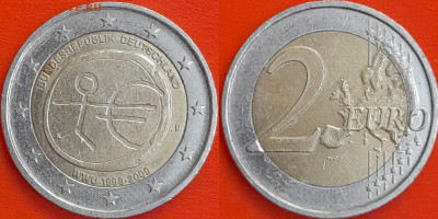 Германия, 2 евро 2009, D, (1243) до 22:00 04.02.25 - 1243
