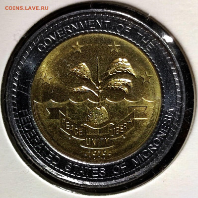 1 доллар Микронезия 2004 г.,UNC,до 01.02.2025г. 22:00 мск - 1001206431