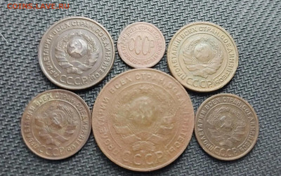медные монеты 1924-1925 годов  6 монет - i (2) (1)
