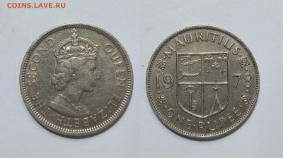 Британский Маврикий 1 рупия 1978 г Елизавета II - 1.02 - IMG_20250120_192705