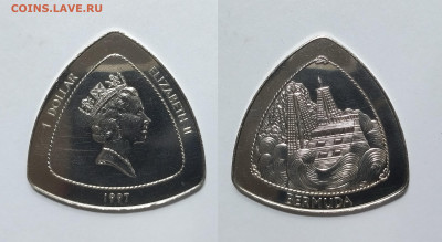 Бермуды 1 доллар 1997 г крушение - 1.02 - IMG_20250120_192625