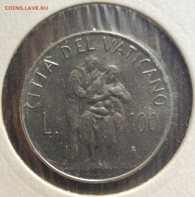 100 лир Ватикан 1982 г.,UNC,до 02.02.2025г. 22:00 мск - 1001206585