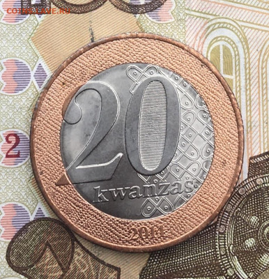 Ангола 20 кванза 2014 Биметалл до 05.02.2025 в 22.00 - IMG_E5018.JPG
