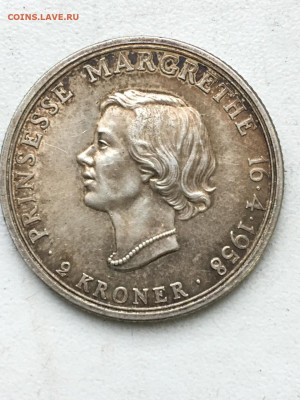 Дания. 2 кроны 1958, до 06.02.2025. - IMG-20250130-WA0008