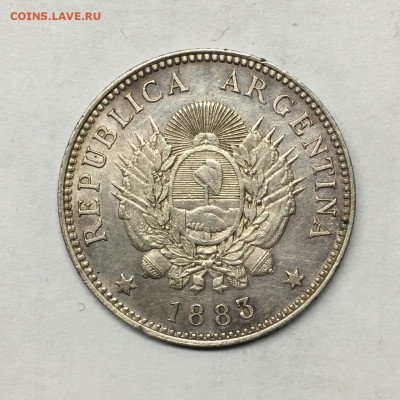 Аргентина. 20 сентаво 1883, до 06.02.2025. - IMG-20250130-WA0051